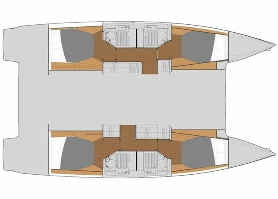 Katamaran mieten in Primošten - Fountaine Pajot Astrea 42