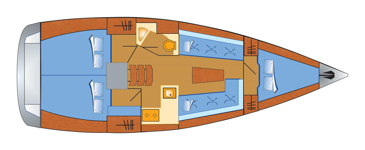 Ein Bavaria Cruiser 34 mieten in Flensburg