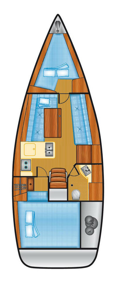Segelboot mieten in Flensburg - Bénéteau Oceanis 31