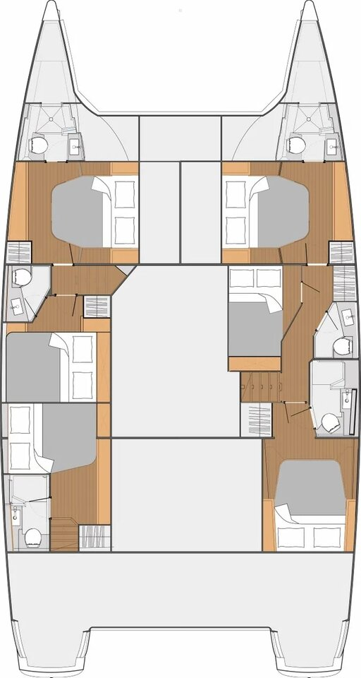 Vermietung Katamaran Fountaine Pajot mit Führerschein