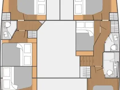 Vermietung Katamaran Fountaine Pajot mit Führerschein