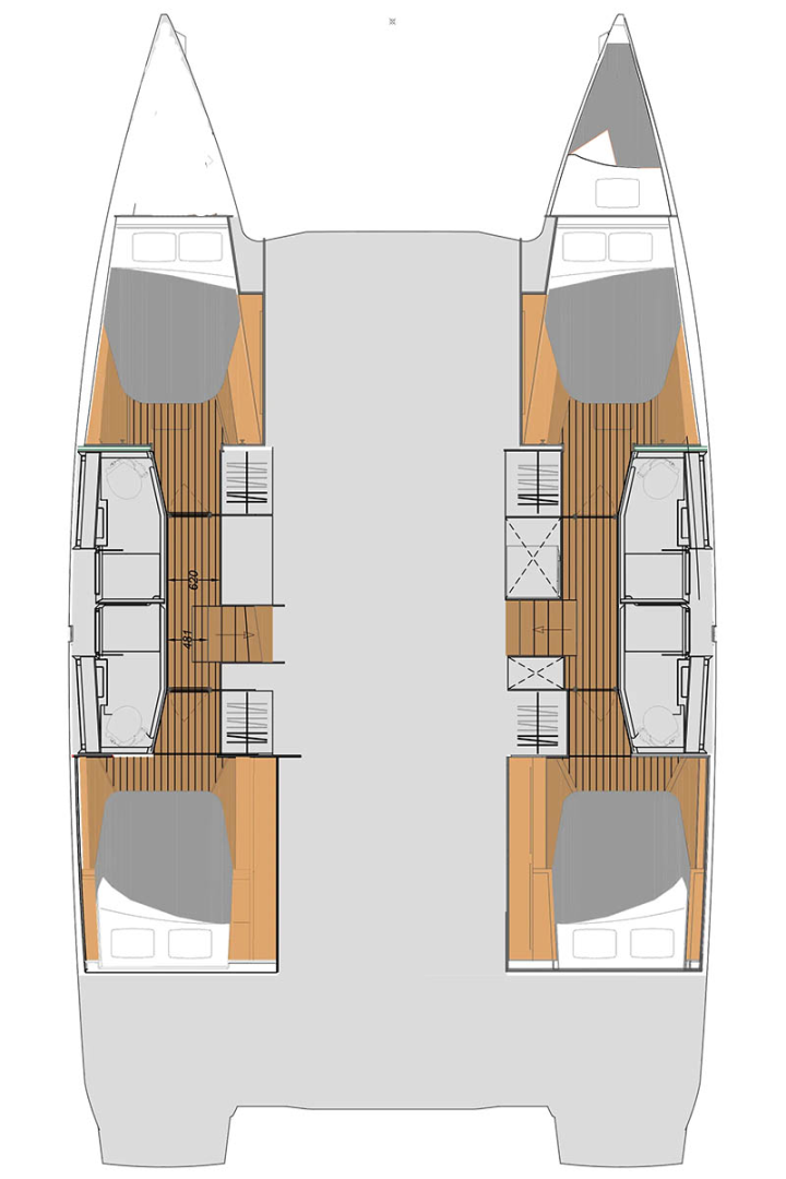 Ein Fountaine Pajot Elba 45 mieten in Road Town