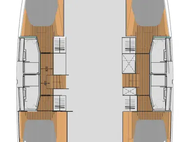 Ein Fountaine Pajot Elba 45 mieten in Road Town