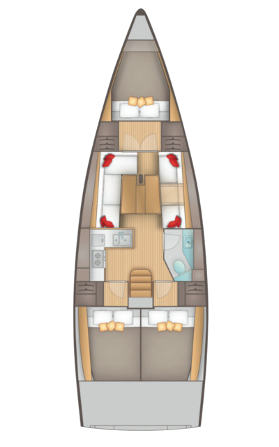 Boot mieten Kaštela günstig Salona 380