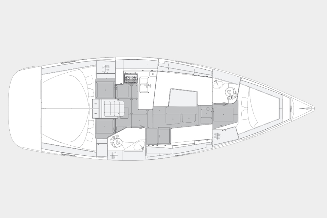 Vermietung Segelboot Elan mit Führerschein