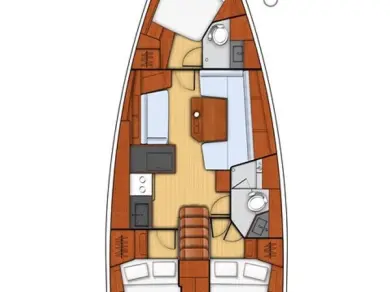 Segelboot mieten in Biograd na Moru - Bénéteau Oceanis 41.1
