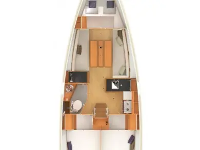 Vermietung Segelboot Jeanneau mit Führerschein