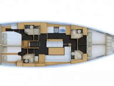 Segelboot mit oder ohne Skipper Jeanneau mieten in Kos