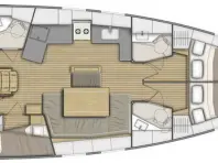 Segelboot mieten in Rhodos - Bénéteau Oceanis 46.1