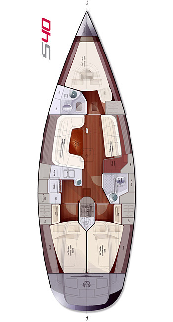 Segelboot mieten in Kos - Salona Salona 40