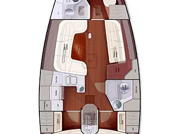 Segelboot mieten in Kos - Salona Salona 40
