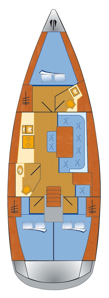 YachtCharter in Pula - Bavaria Cruiser 41 auf SamBoat