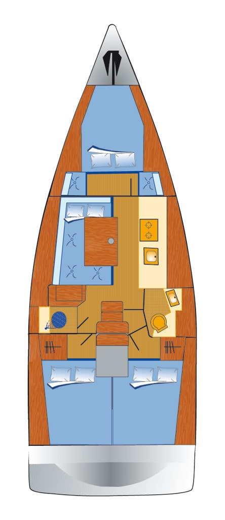 Segelboot mieten in Pula - Bénéteau Oceanis 38
