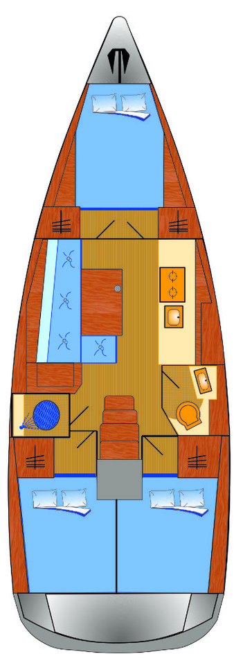 Segelboot mit oder ohne Skipper Bénéteau mieten in Punat
