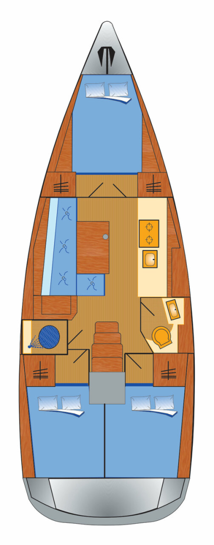 YachtCharter in Punat - Bénéteau Oceanis 38.1 auf SamBoat