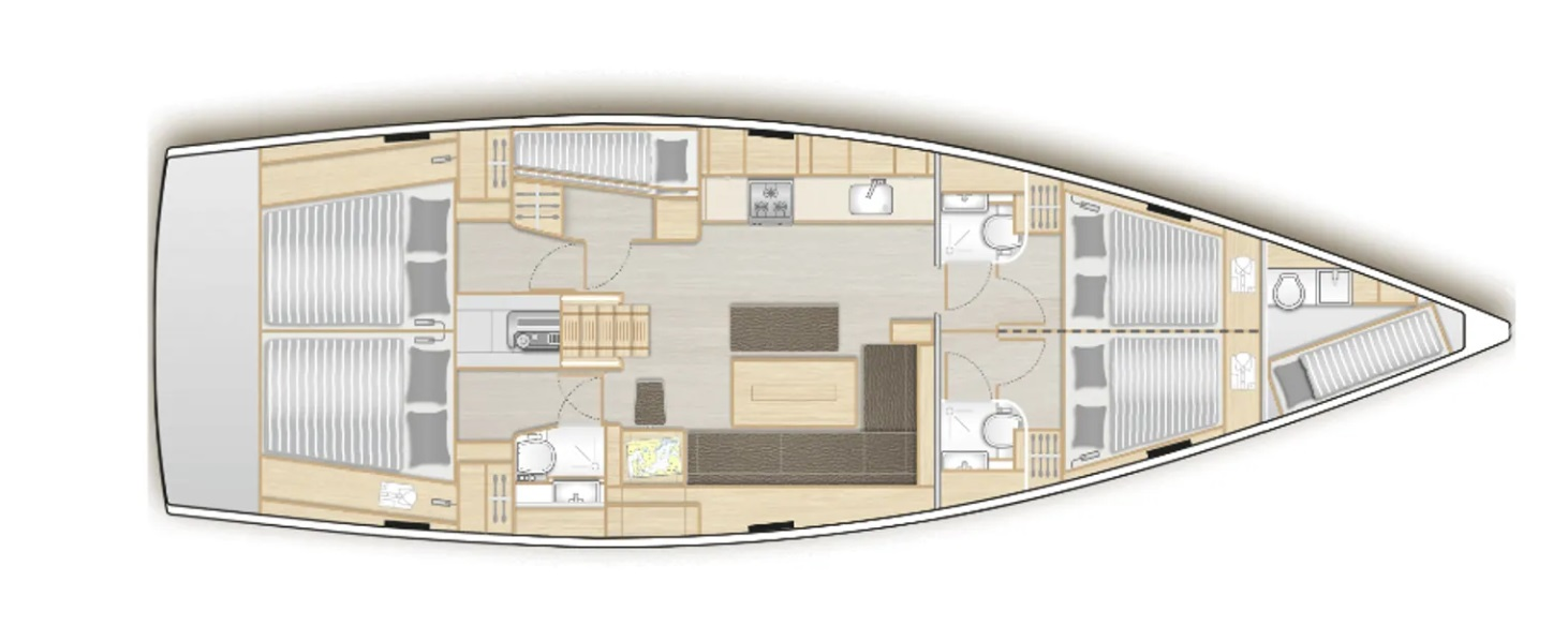 Hanse Hanse 508 mieten Lefkáda