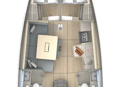 Vermietung Segelboot Dufour mit Führerschein