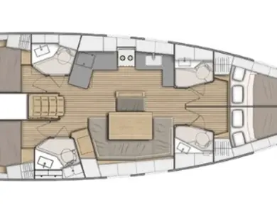 Segelboot mieten in Lefkáda - Bénéteau Oceanis 46.1