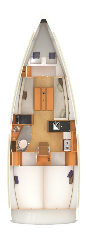 Ein Jeanneau Sun Odyssey 349 mieten in Lefkáda