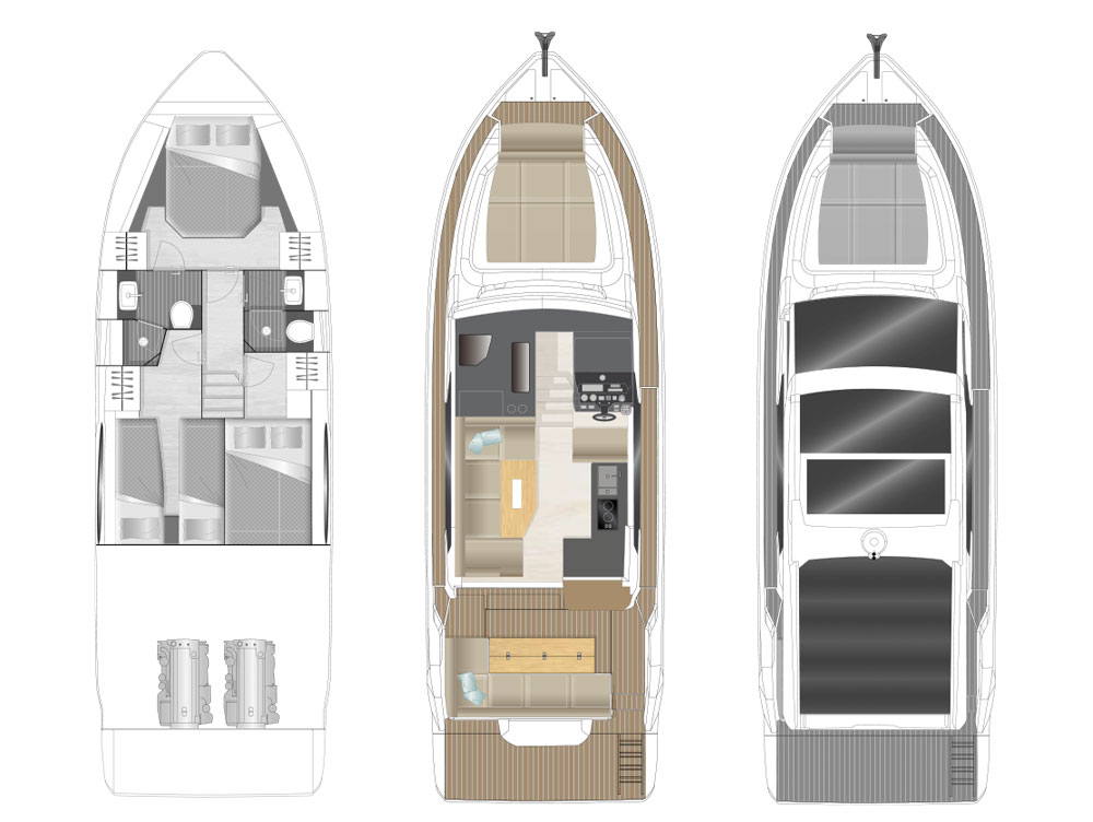 YachtCharter in Kaštela - Sealine Sealine C390 auf SamBoat