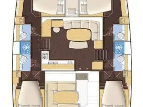 Bootsverleih Lagoon Lagoon 420 Álimos Samboat