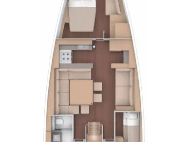Vermietung Segelboot Dufour mit Führerschein
