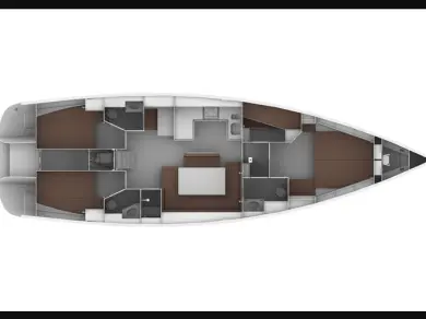 Vermietung Segelboot Bavaria mit Führerschein