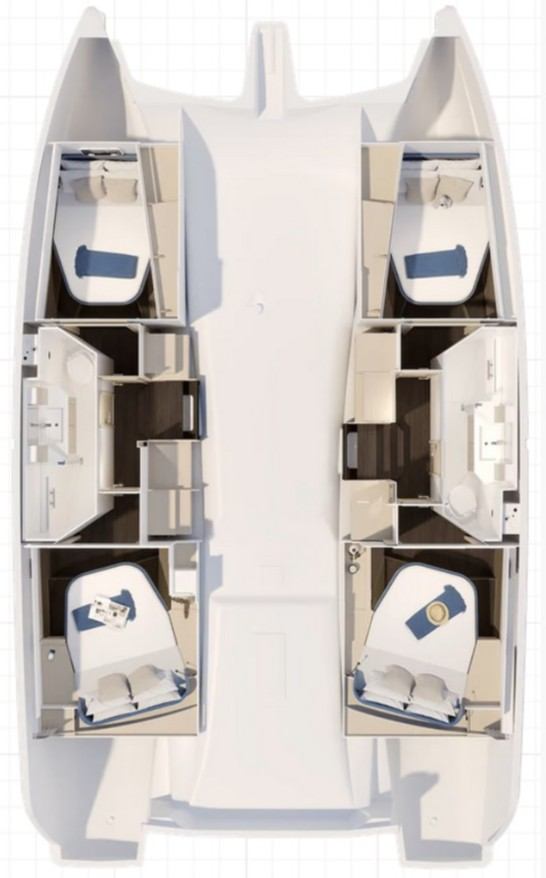 Fountaine Pajot Fountaine Pajot FP 41 Quatuor 2 mieten Saint-Mandrier-sur-Mer