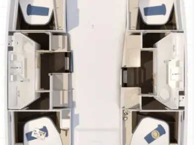 Fountaine Pajot Fountaine Pajot FP 41 Quatuor 2 mieten Saint-Mandrier-sur-Mer