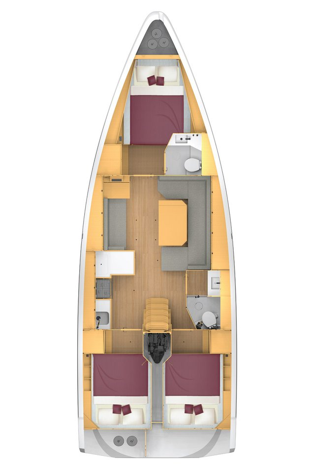 YachtCharter in Pula - Bavaria Bavaria C42 auf SamBoat
