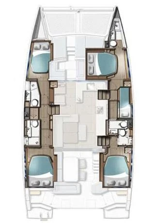 Vermietung Katamaran Leopard Catamarans / Robertson & Caine mit Führerschein