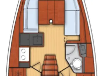 Ein Bénéteau Oceanis 35.1 mieten in Toulon