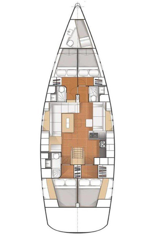 Bootsverleih Hanse Hanse 545 Split Samboat