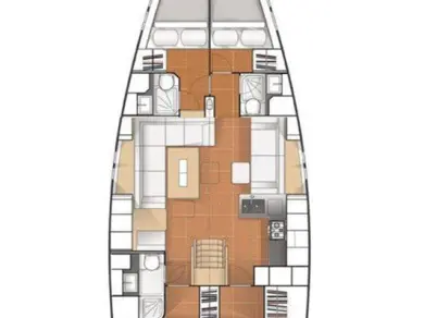 Bootsverleih Hanse Hanse 545 Split Samboat