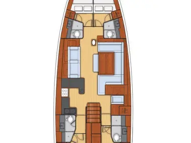 Vermietung Segelboot Bénéteau mit Führerschein