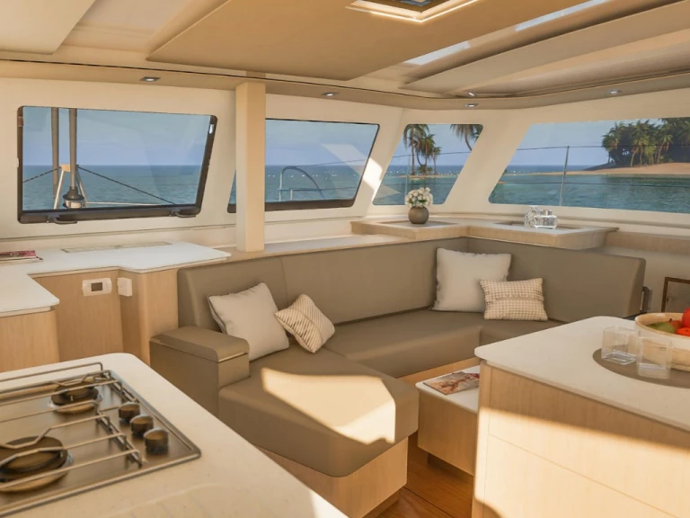 Katamaran mieten in Saint-Mandrier-sur-Mer - Fountaine Pajot Fountaine Pajot FP 41 Quatuor 2