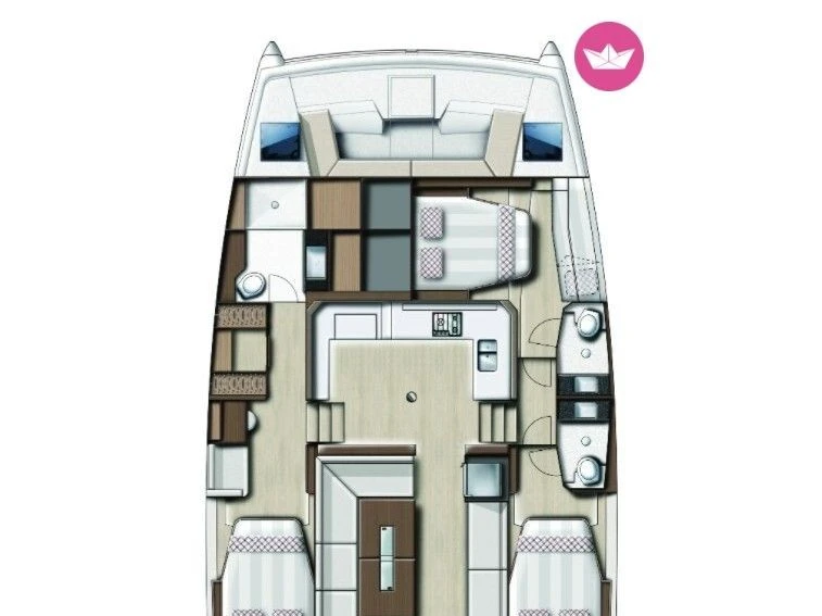 Boot mieten Ribishi günstig Bali 4.0 Catspace