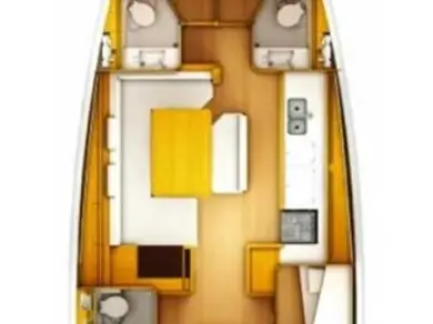 Vermietung Segelboot Jeanneau mit Führerschein