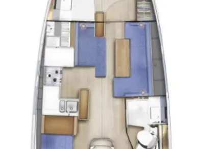 Segelboot mieten in Rhodos - Jeanneau Sun Odyssey 410