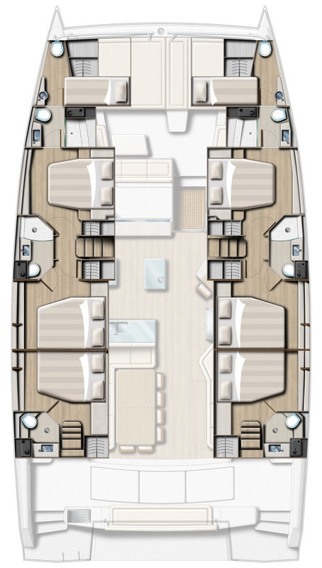 YachtCharter in Trogir - Bali Bali 5.4 auf SamBoat