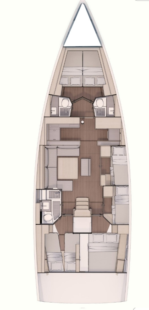 Segelboot mieten in Vodice - Dufour Dufour 530