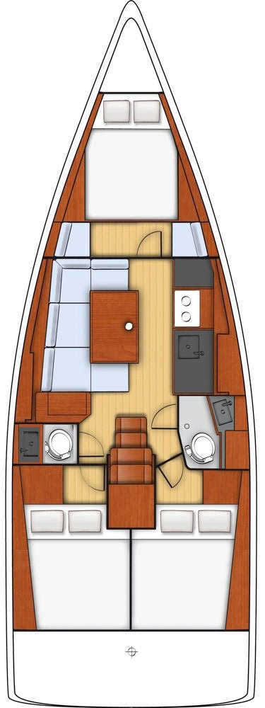 Ein Bénéteau Oceanis 38 mieten in Biograd na Moru