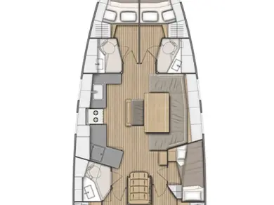 Boot mieten Préveza günstig Oceanis 46.1