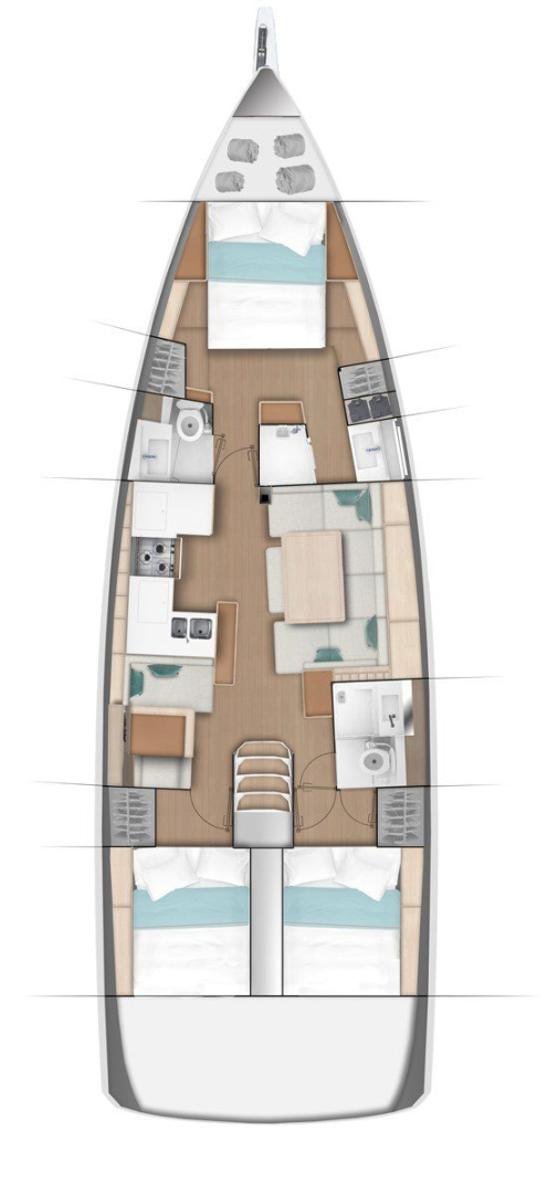 Jeanneau Sun Odyssey 490 mieten Road Town