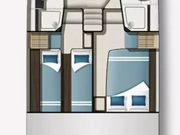 Boot mieten Punat günstig Galeon 420 Fly - 3 cab.