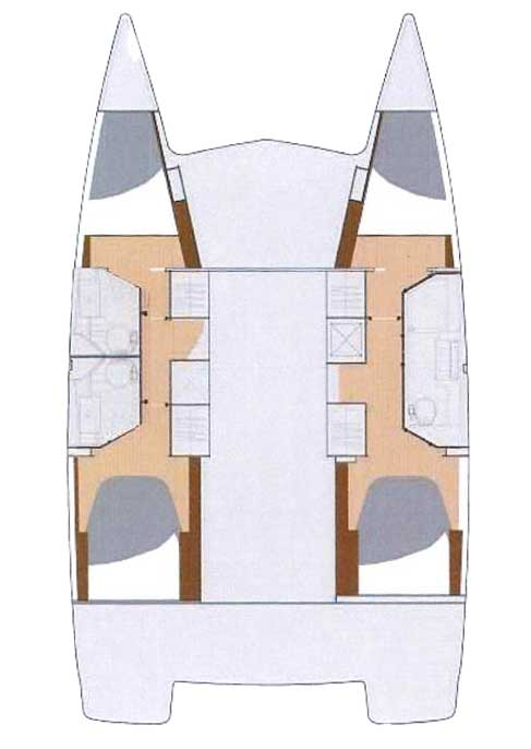 Vermietung Katamaran Fountaine Pajot mit Führerschein