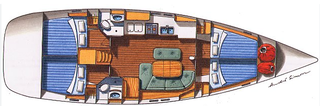 Segelboot mieten in Lefkáda - Bénéteau Oceanis 473 Clipper