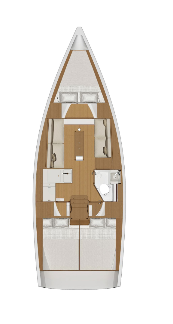 Boot mieten Punat günstig Dufour 360 Grand Large