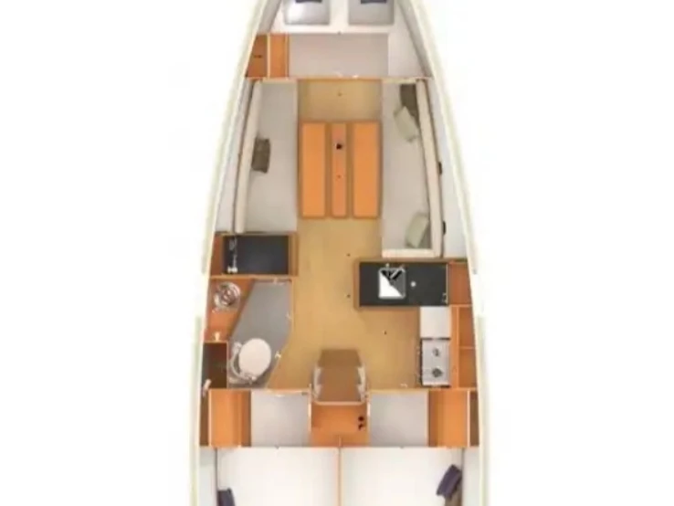 Ein Jeanneau Sun Odyssey 349 mieten in Punat