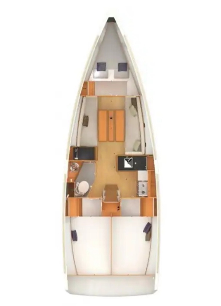 Ein Jeanneau Sun Odyssey 349 mieten in Punat